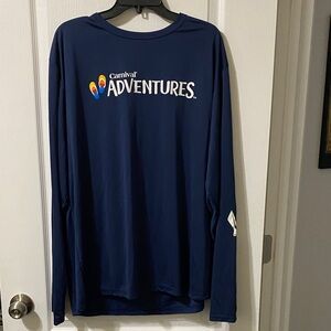 Carnival Adventures Men's Navy Swim Shirt